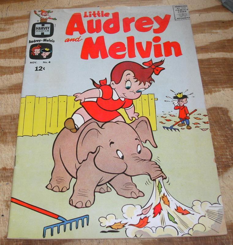 Little Audrey and Melvin #4 very good/fine 5.0
