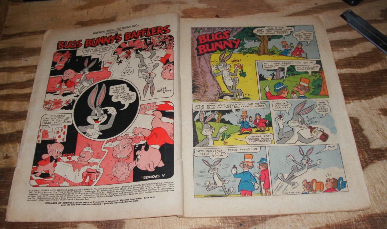 Looney Tunes #107 vg 4.0