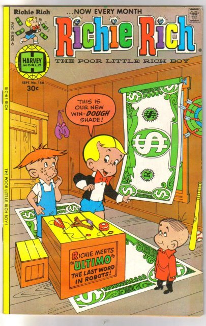 Richie Rich The Poor Little Rich Boy #158 very fine 8.0