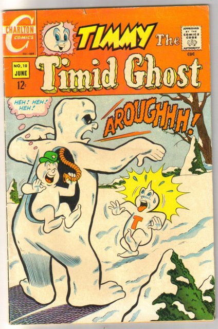 Timmy the Timid Ghost #10 comic book very good 4.0