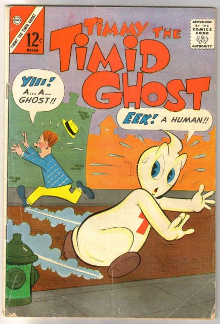 Timmy the Timid Ghost #37 comic book very good 4.0