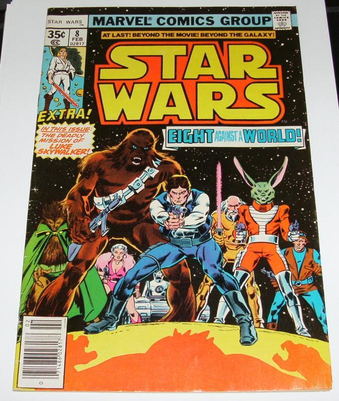 Star Wars #8 very fine/near mint 9.0