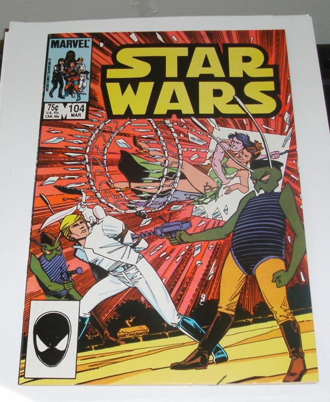 Star Wars #104 near mint/mint 9.8