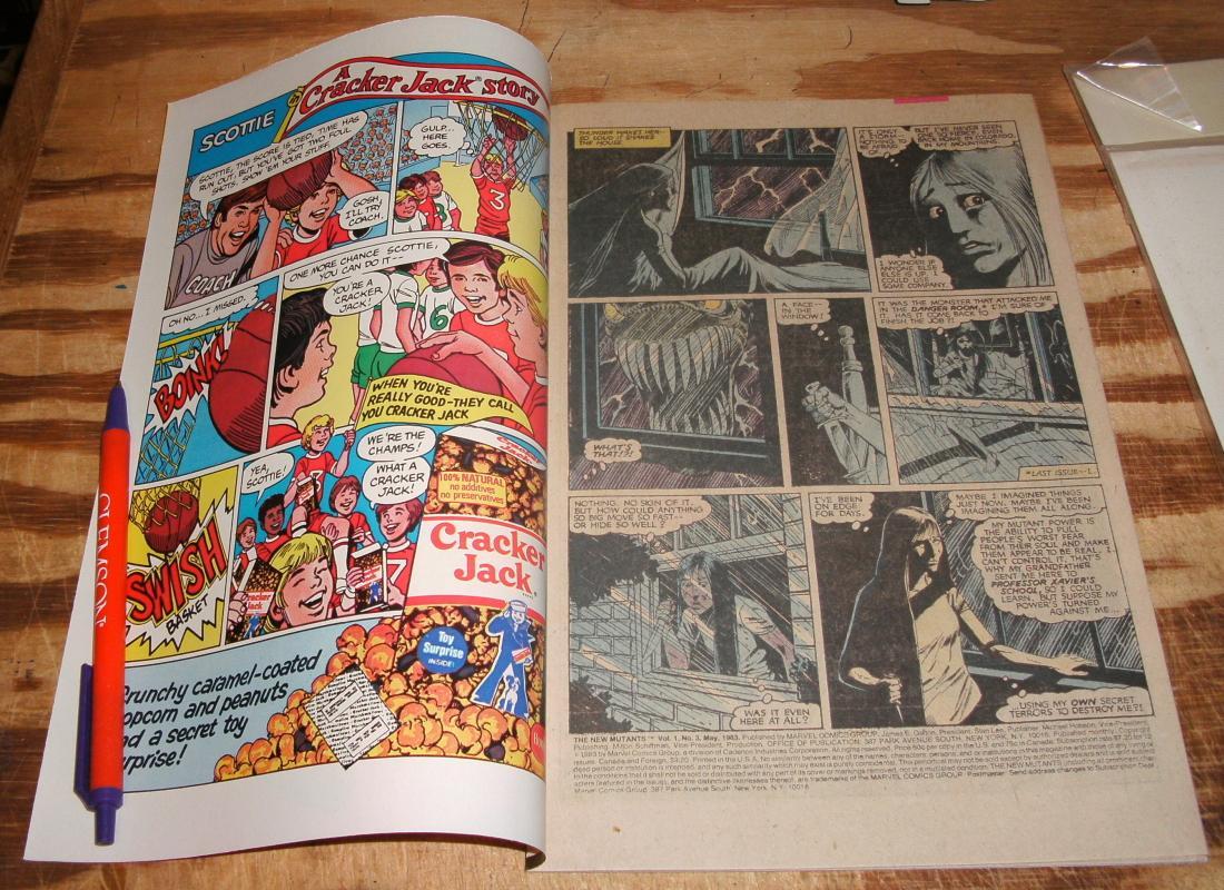 New Mutants #3 near mint plus 9.6