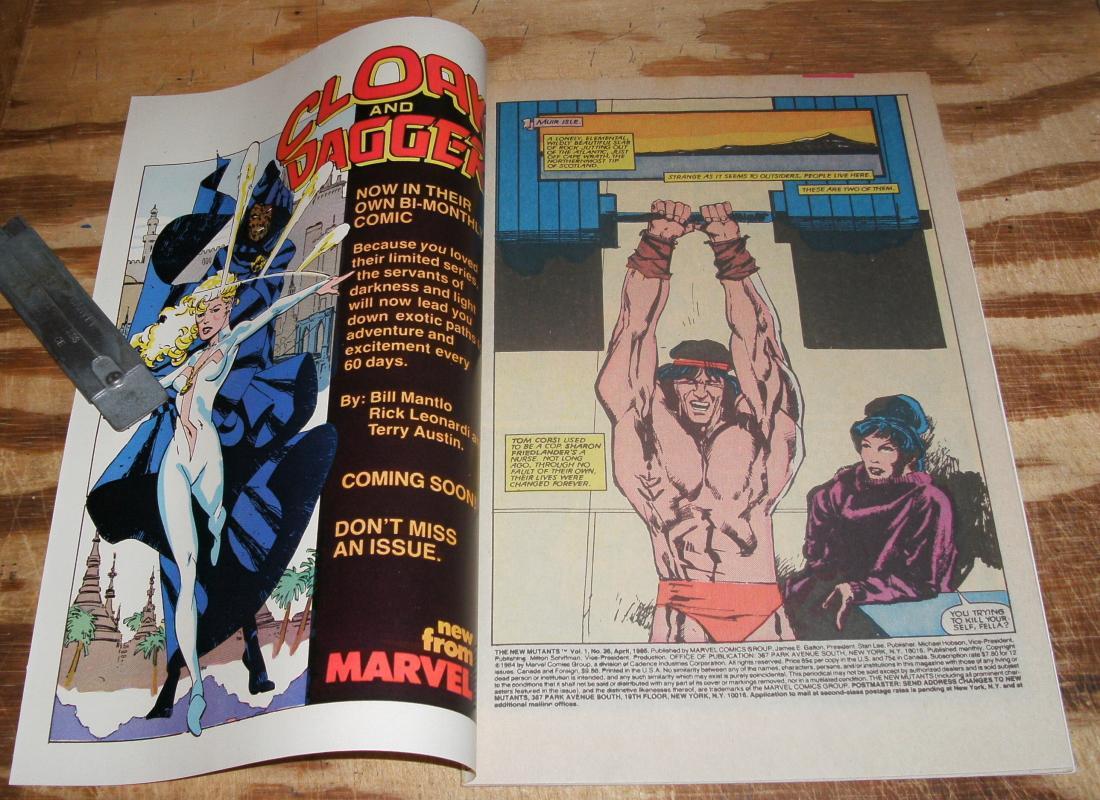New Mutants #26 near mint/mint 9.8