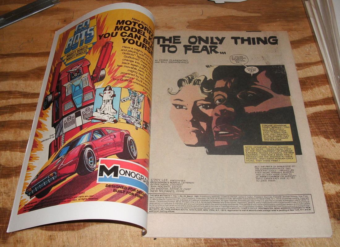 New Mutants #25 near mint 9.4