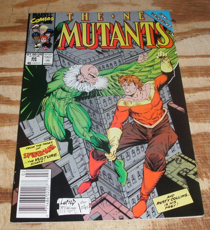 New Mutants #86 near mint 9.4