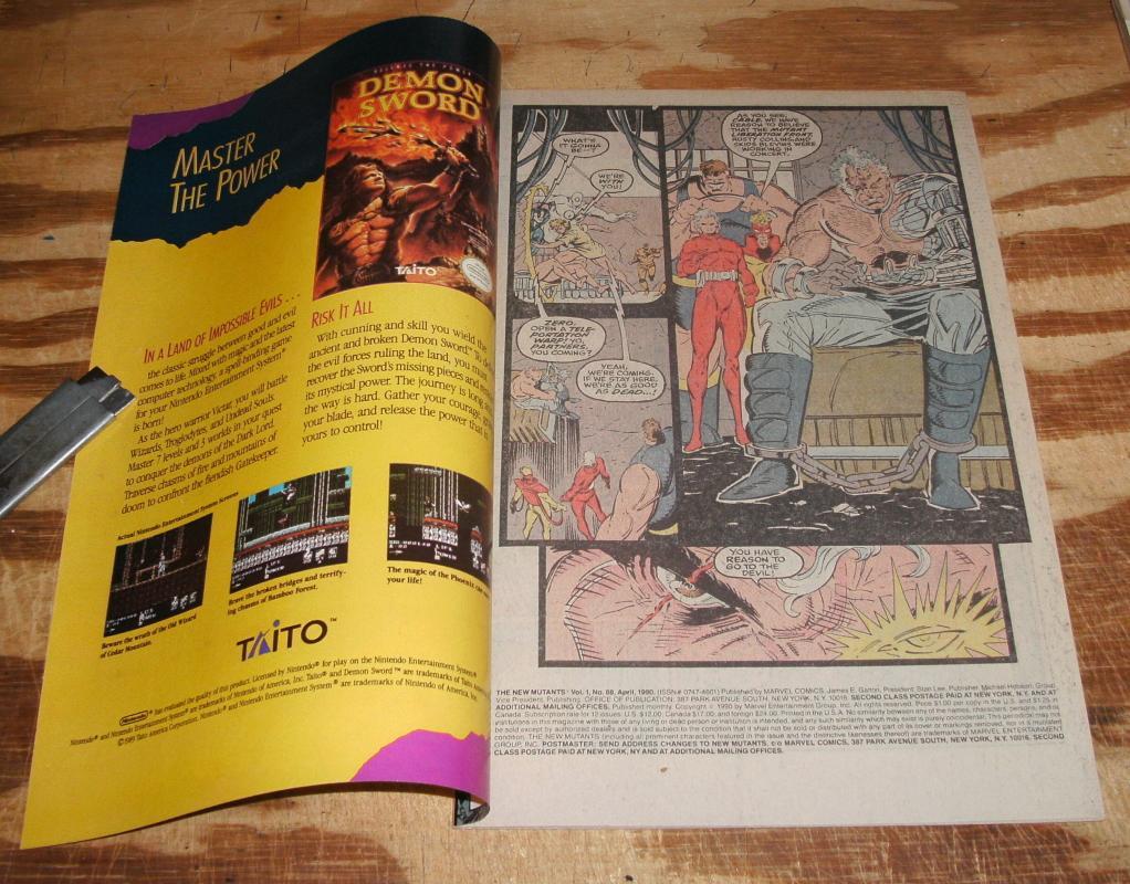 New Mutants #89 near mint 9.4
