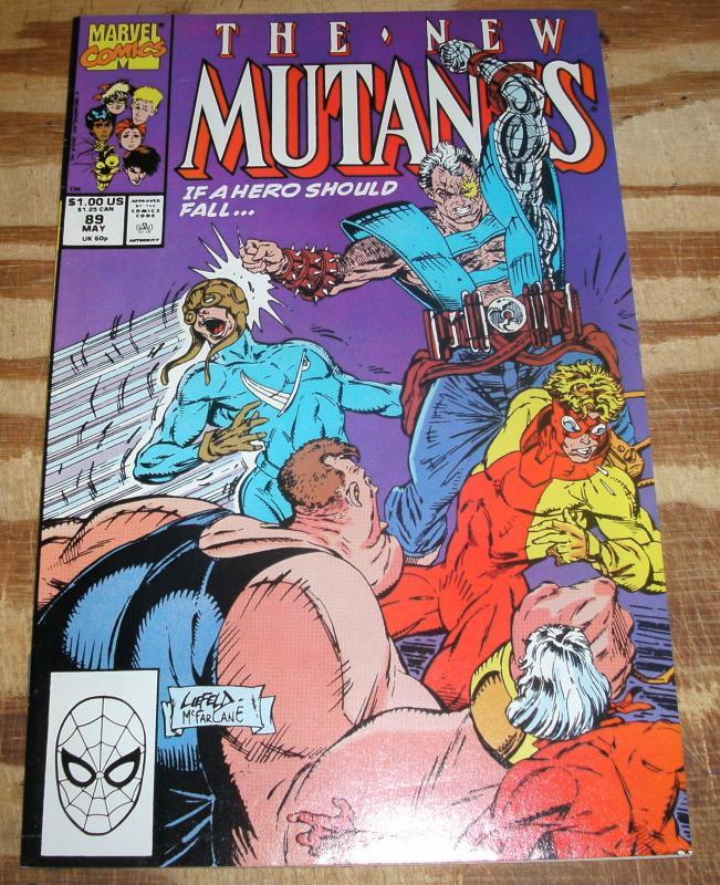 New Mutants #89 near mint 9.4