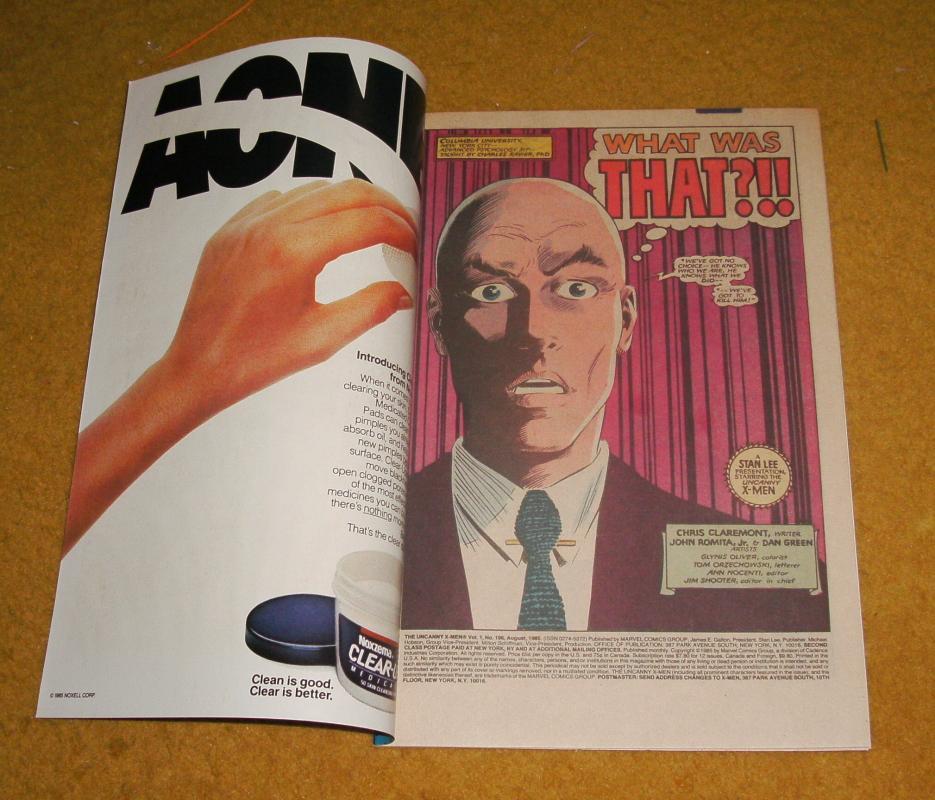 Uncanny X-Men #196 near mint/mint 9.8
