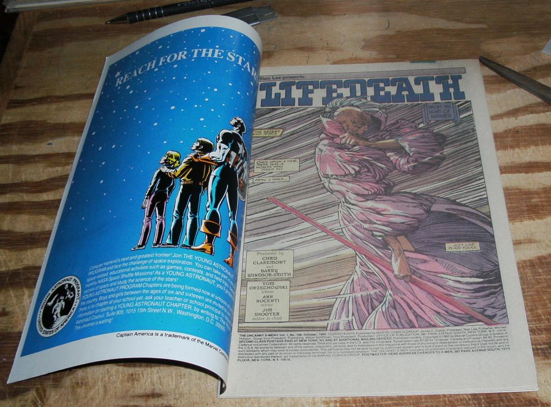 Uncanny X-Men #198 near mint/mint 9.8