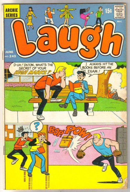 Laugh Comics #243 comic book very good/fine 5.0