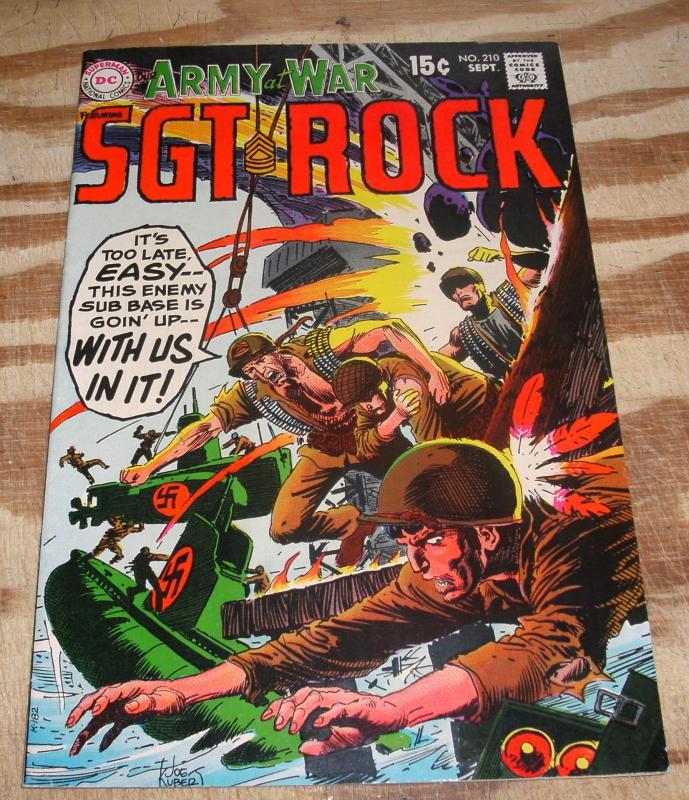 Our Army at War featuring Sgt. Rock #210 near mint 9.4