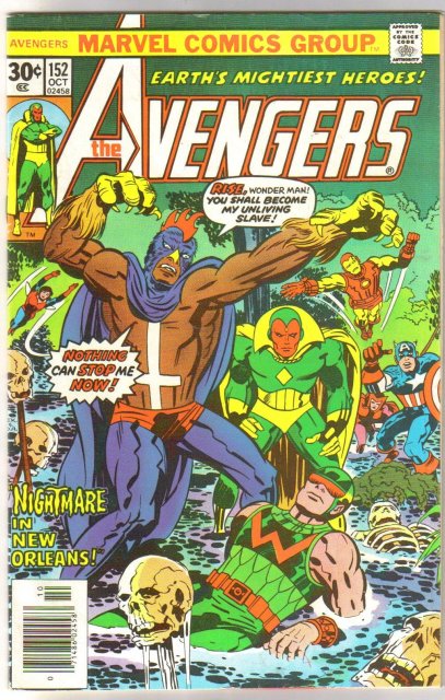 Avengers #152 comic book very fine 8.0