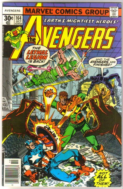 Avengers #164 comic book very fine/near mint 9.0