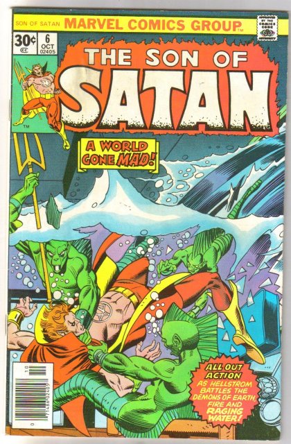 The Son of Satan #6 comic book very fine 8.0