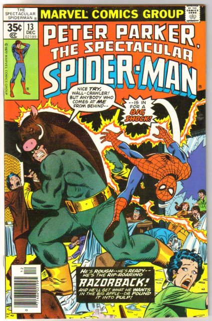 Peter Parker The Spectacular Spider-man #13 comic book near mint 9.4