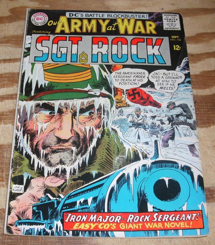 Our Army at War #158 vg/fn 5.0