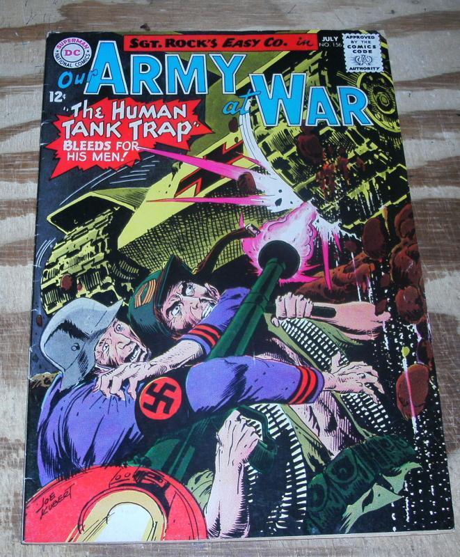 Our Army at War #156 vg/fn 5.0