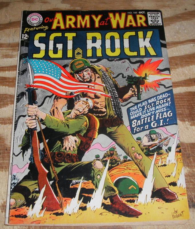 Our Army at War featuring Sgt. Rock #185 very good/fine 5.0