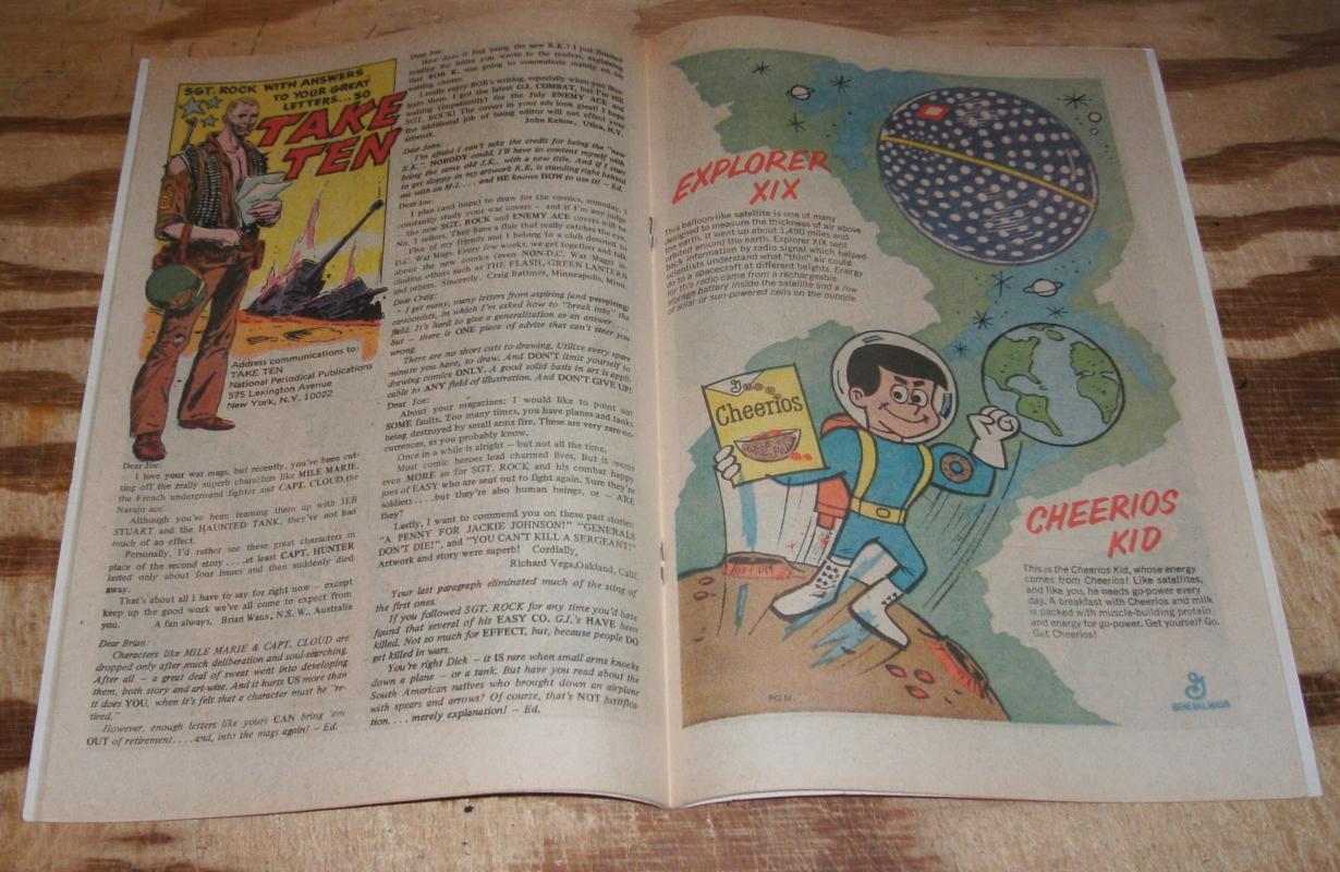 Our Army at War featuring Sgt. Rock #197 comic book fine 6.0