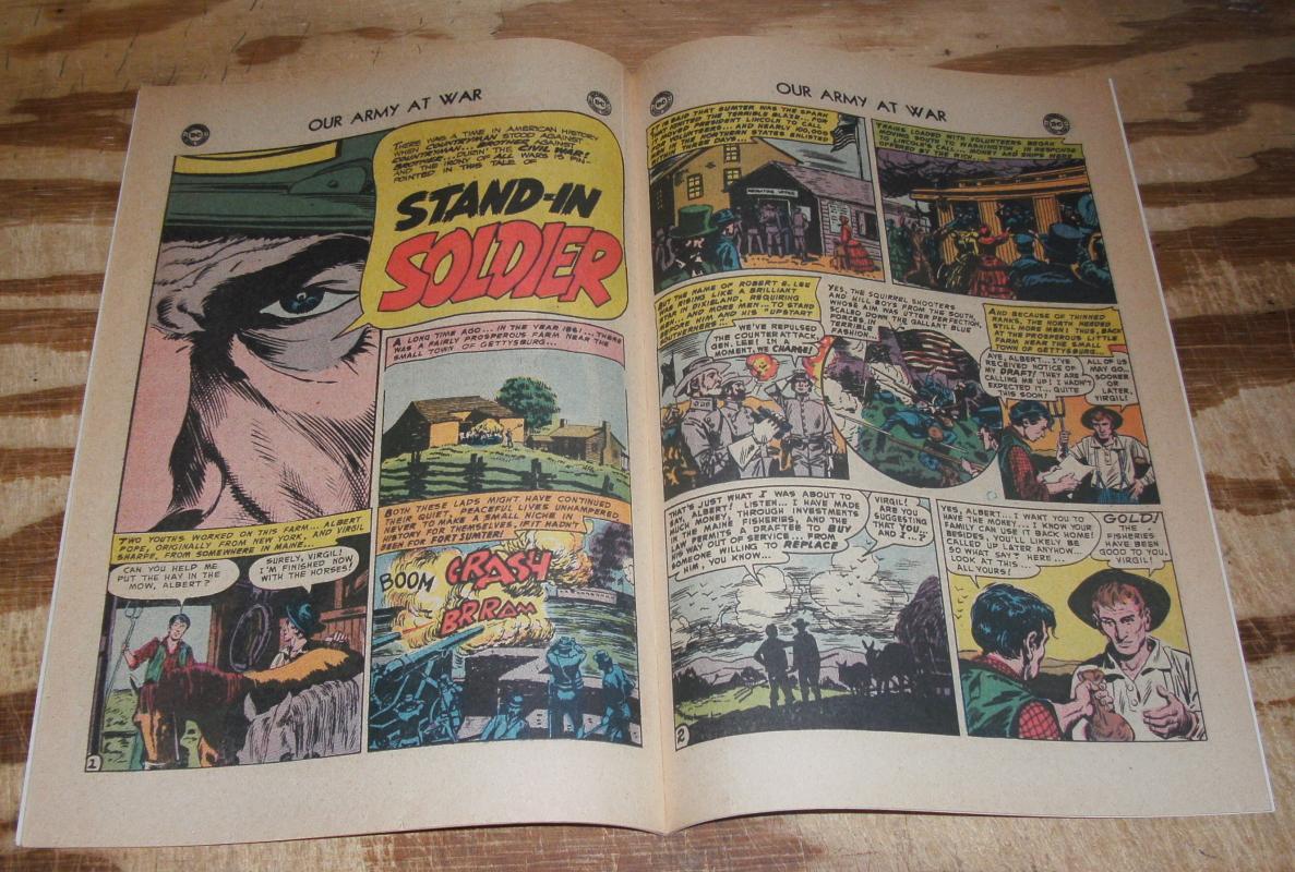 Our Army at War featuring Sgt. Rock #204 comic book fine 6.0