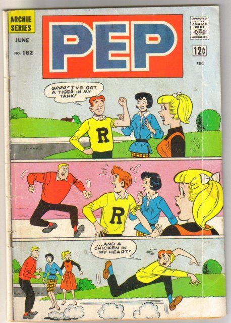 Pep Comics #182 comic book very good 4.0