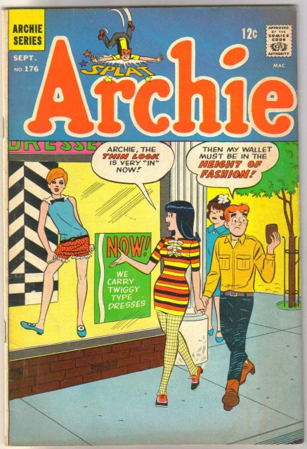 Archie Comics #176 comic book fine 6.0