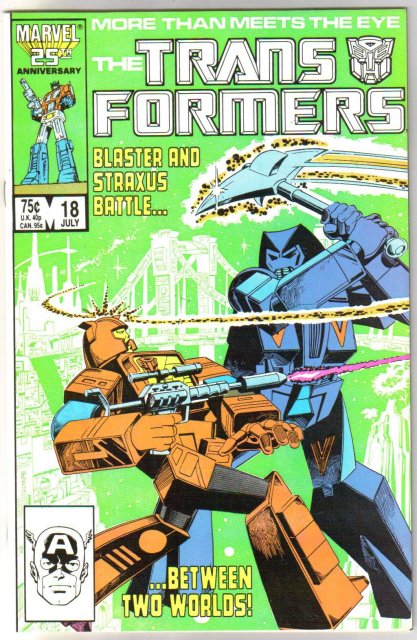 Transformers #18 (1984 series) comic book mint 9.8
