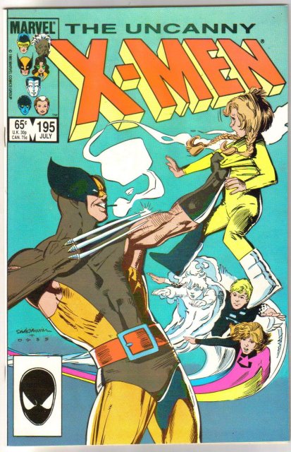 Uncanny X-Men #195 comic book mint 9.8