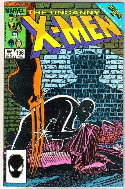 Uncanny X-Men #196 comic book mint 9.8
