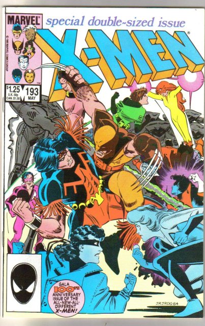Uncanny X-Men #193 comic book mint 9.8