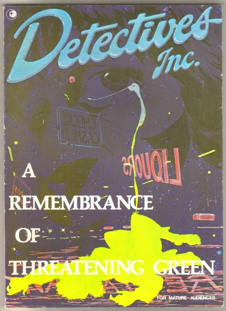 Detectives Inc. graphic novel near mint 9.4