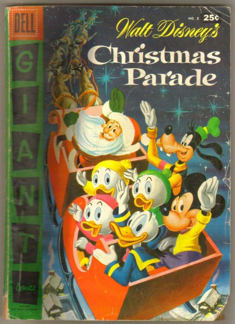 Dell Giant #8 Walt Disney's Christmas Parade comic book good/very good 3.0