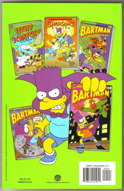 Bartman The Best of the Best graphic novel brand new