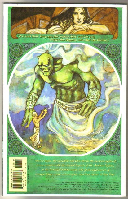 Green Lantern 1001 Emerald Nights graphic novel brand new mint