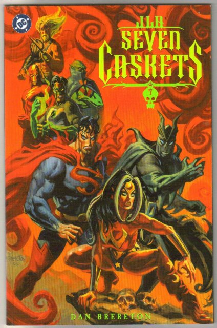 JLA Seven Caskets brand new mint graphic novel