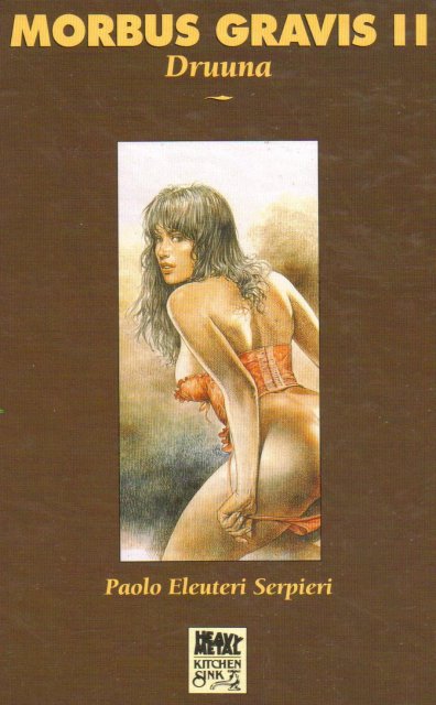 Morbus Gravis 2: Druuna Hardback graphic novel brand new mint