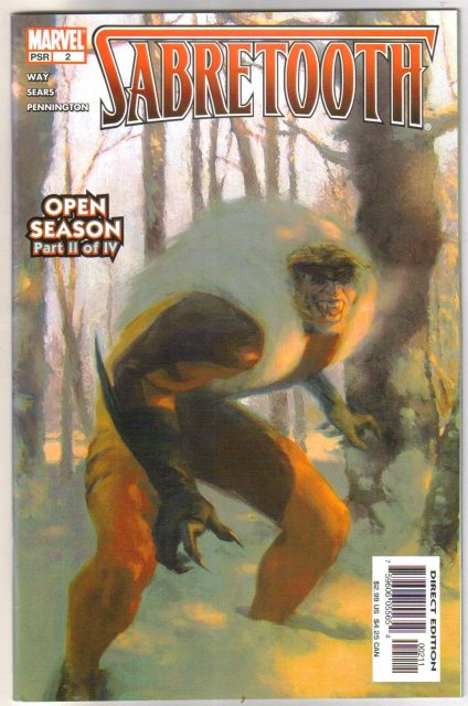 Sabretooth Open Season four issue mini series mint 9.8
