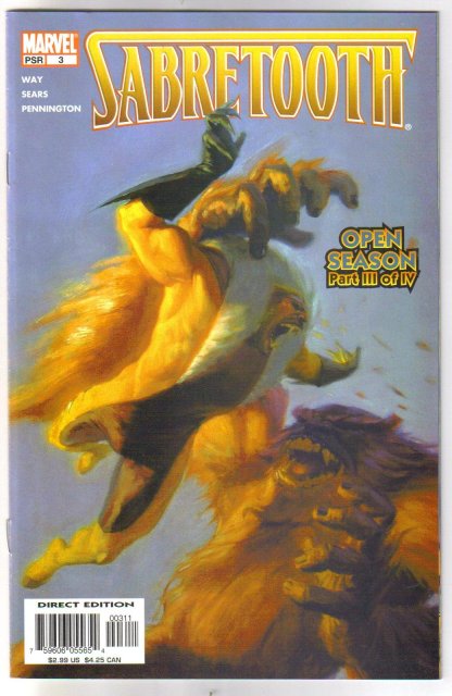 Sabretooth Open Season four issue mini series mint 9.8