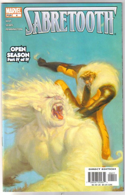 Sabretooth Open Season four issue mini series mint 9.8