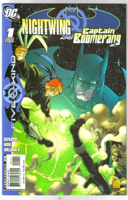 Four of a Kind complete set of 5 number 1 issues in near mint condition