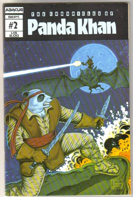 The Chronicles of Panda Khan complete set of 4 comic books all near mint