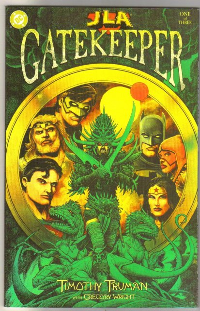 JLA Gatekeeper set of 3 comic books mint by Timothy Truman