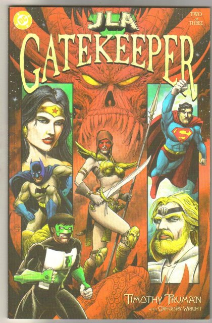 JLA Gatekeeper set of 3 comic books mint by Timothy Truman