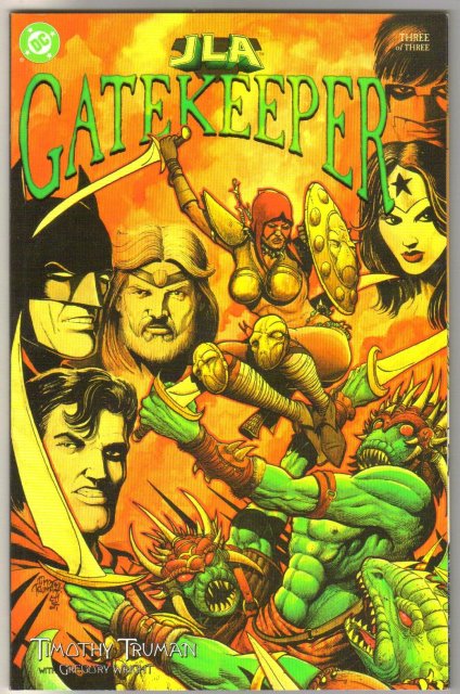 JLA Gatekeeper set of 3 comic books mint by Timothy Truman