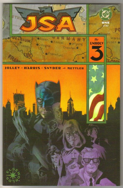 JSA The Unholy Three set of 2 comic books mint