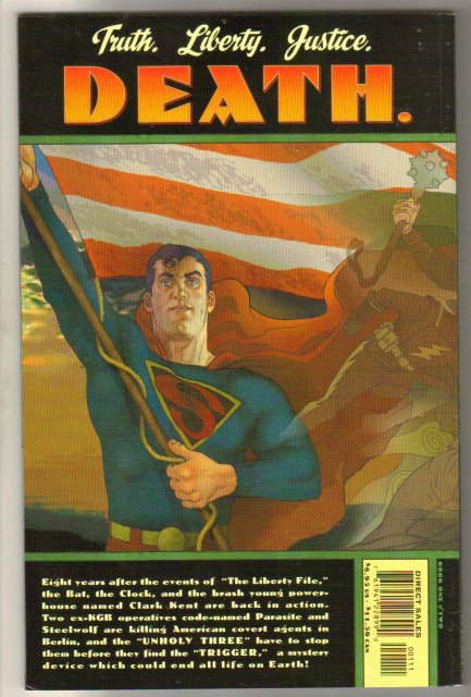 JSA The Unholy Three set of 2 comic books mint