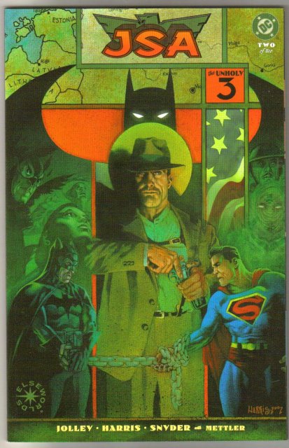 JSA The Unholy Three set of 2 comic books mint