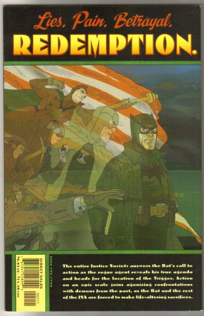 JSA The Unholy Three set of 2 comic books mint